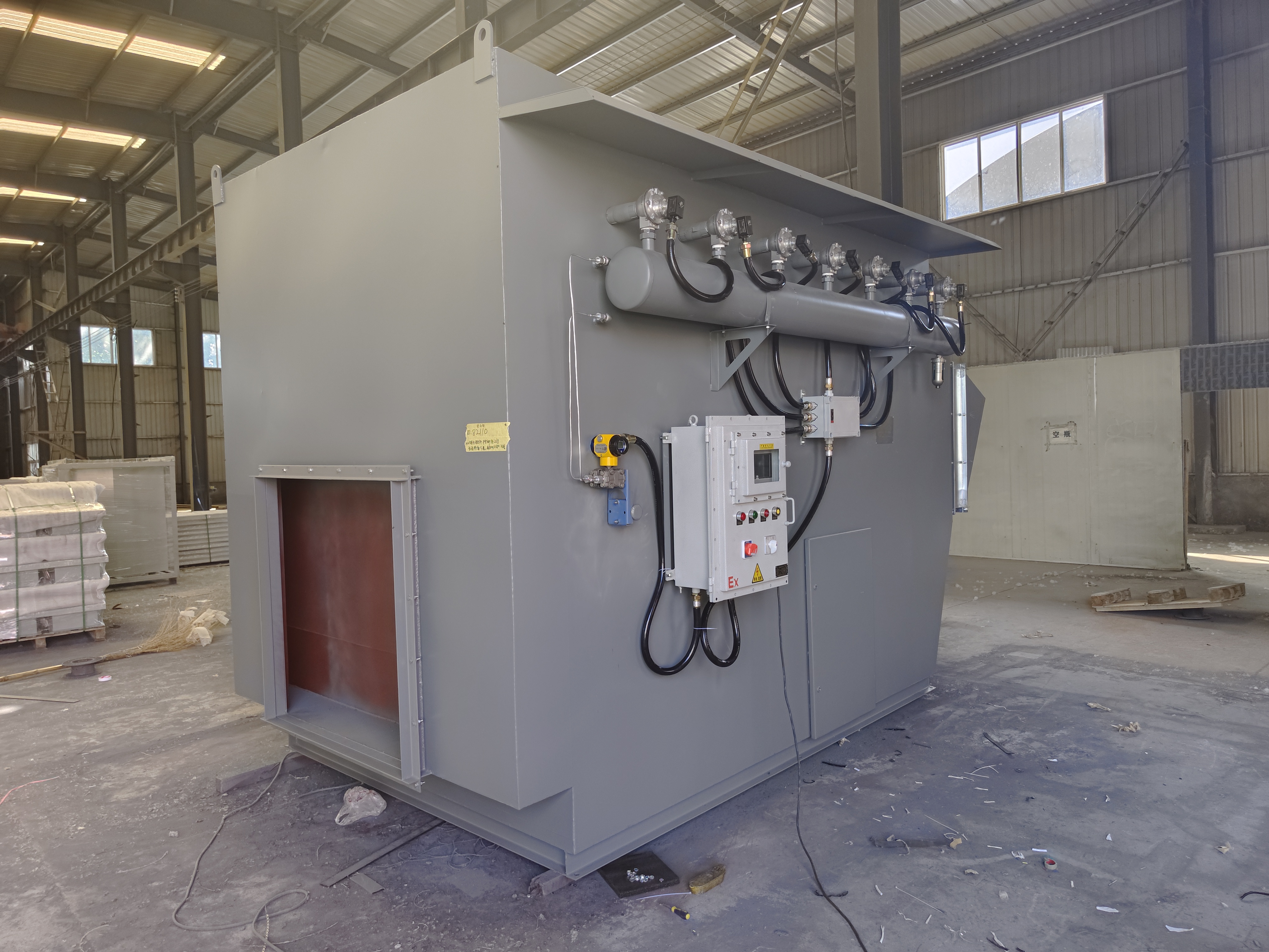 防堵塞沙塵機組