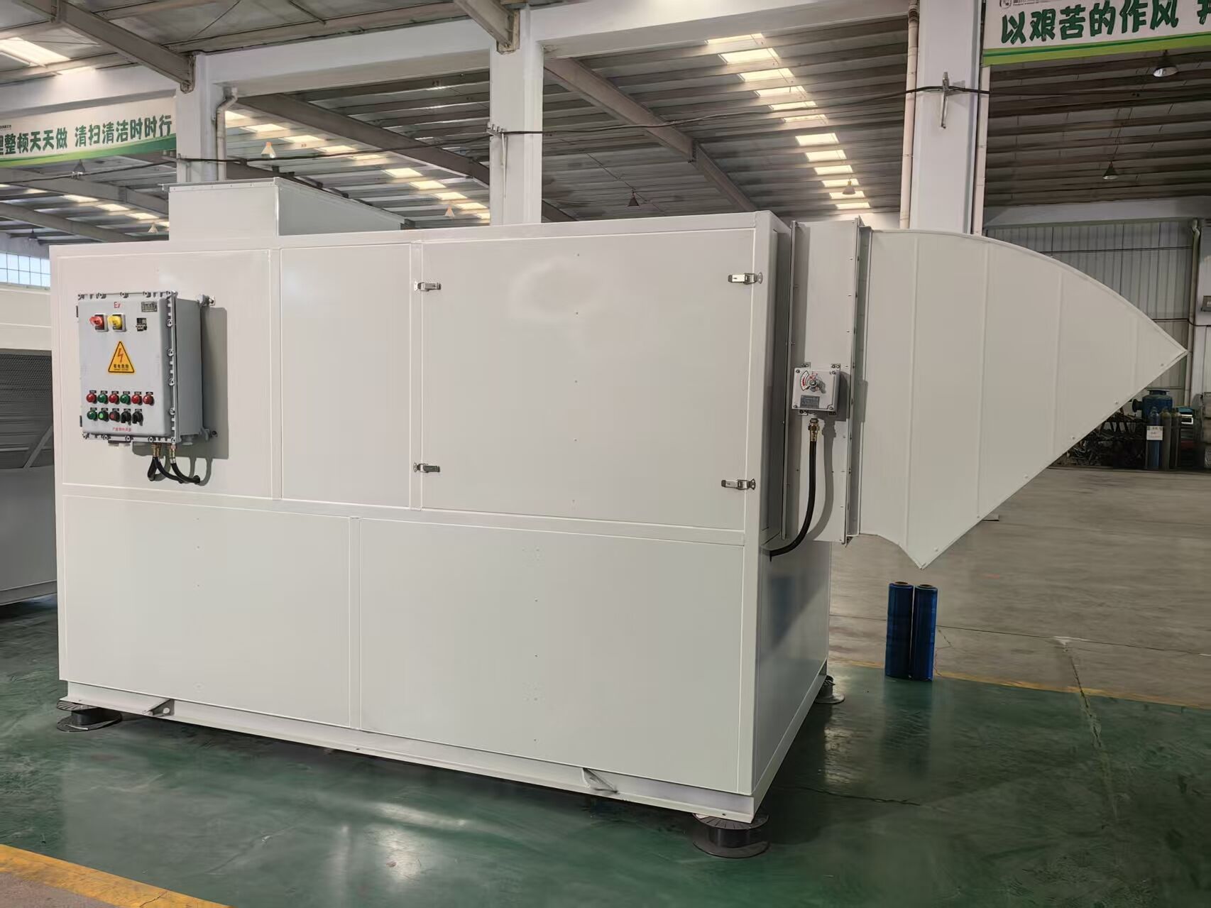 工業廠房除砂塵通風裝置
