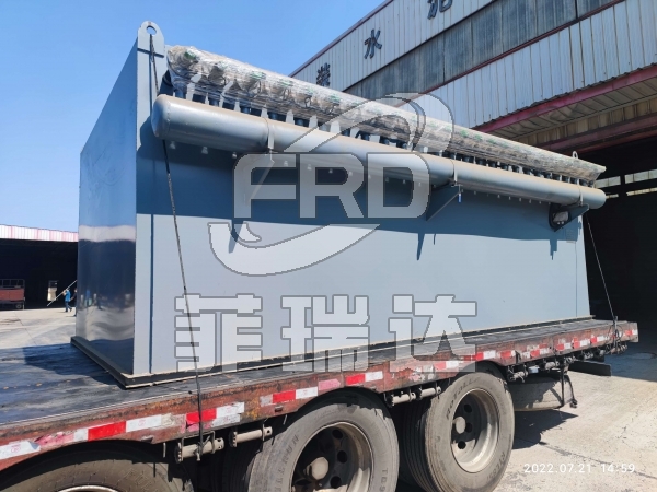 水泥車間袋式除塵器